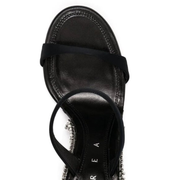 BNWT AW20 AREA NYC CRYSTAL CHANDELIER HEELED SANDALS 37 - Picture 10 of 10